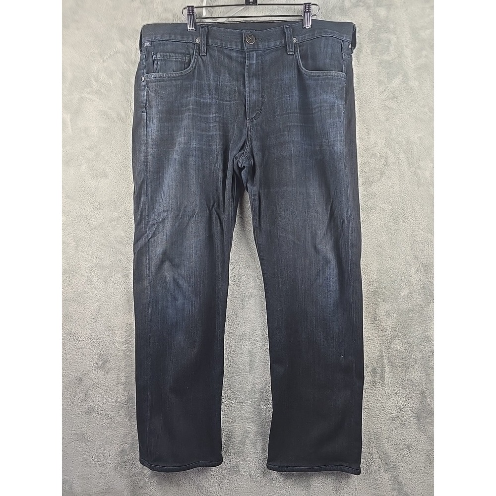 CITIZENS‎ OF HUMANITY COH Jeans Mens 36x29 SID Dark Wash Blue Stretch Soft Denim